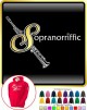 Saxophone Sax Soprano Sopranorriffic - HOODY 