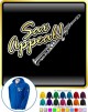 Saxophone Sax Soprano Appeal - ZIP HOODY 