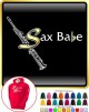 Saxophone Sax Soprano Sax Babe - HOODY 