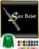 Saxophone Sax Soprano Sax Babe - SWEATSHIRT 
