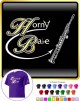 Saxophone Sax Soprano Horny Babe - T SHIRT