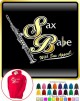 Saxophone Sax Soprano Sax Babe Appeal - HOODY 