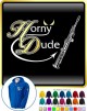 Saxophone Sax Soprano Horny Dude - ZIP HOODY 