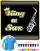 Saxophone Sax Alto King Of Sax - POLO SHIRT 