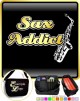 Saxophone Sax Alto Sax Addict - TRIO SHEET MUSIC & ACCESSORIES BAG 