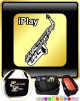 Saxophone Sax Alto I Play - TRIO SHEET MUSIC & ACCESSORIES BAG 