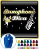 Saxophone Sax Alto Diva Fairee - ZIP HOODY 