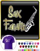 Saxophone Sax Alto Fanatic - T SHIRT
