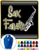 Saxophone Sax Alto Fanatic - ZIP HOODY 