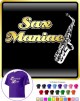 Saxophone Sax Alto Maniac - T SHIRT