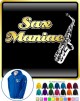 Saxophone Sax Alto Maniac - ZIP HOODY 