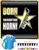 Saxophone Sax Alto Born To Play - POLO SHIRT 