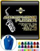 Saxophone Sax Alto Forgive Me - ZIP HOODY 