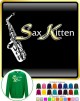 Saxophone Sax Alto Sax Kitten 1 - SWEATSHIRT 