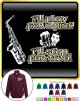 Saxophone Sax Alto Play For A Pint - ZIP SWEATSHIRT 