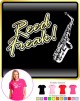 Saxophone Sax Alto Reed Freak - LADYFIT T SHIRT 