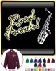 Saxophone Sax Alto Reed Freak - ZIP SWEATSHIRT 