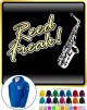 Saxophone Sax Alto Reed Freak - ZIP HOODY 