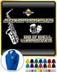 Saxophone Sax Alto Well Lubricated - ZIP HOODY 