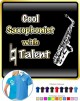 Saxophone Sax Alto Cool Natural Talent - POLO SHIRT 