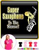 Saxophone Sax Alto Super Rescue - LADYFIT T SHIRT 