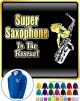 Saxophone Sax Alto Super Rescue - ZIP HOODY 