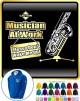 Saxophone Sax Alto Dont Wake Me - ZIP HOODY 