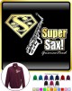 Saxophone Sax Alto Super - ZIP SWEATSHIRT 