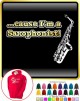 Saxophone Sax Alto Cause - HOODY 