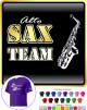 Saxophone Sax Alto Team - T SHIRT