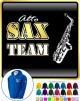 Saxophone Sax Alto Team - ZIP HOODY 