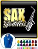 Saxophone Sax Alto Goddess - ZIP HOODY 