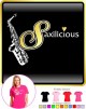 Saxophone Sax Alto Saxilicious - LADYFIT T SHIRT 