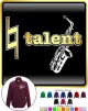 Saxophone Sax Alto Natural Talent - ZIP SWEATSHIRT 