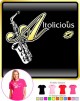 Saxophone Sax Alto Altolicious Kiss - LADYFIT T SHIRT 