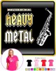 Saxophone Sax Alto Master Heavy Metal - LADYFIT T SHIRT 