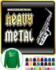 Saxophone Sax Alto Master Heavy Metal - SWEATSHIRT 