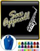 Saxophone Sax Alto Appeal - ZIP HOODY 