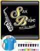 Saxophone Sax Alto Sax Babe Appeal - POLO SHIRT 