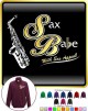 Saxophone Sax Alto Sax Babe Appeal - ZIP SWEATSHIRT 