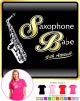 Saxophone Sax Alto Saxophone Babe Attitude - LADYFIT T SHIRT 