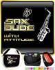 Saxophone Sax Alto Dude Attitude - TRIO SHEET MUSIC & ACCESSORIES BAG 