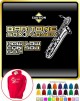 Saxophone Sax Baritone How Low Go - HOODY  