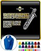 Saxophone Sax Baritone How Low Go - ZIP HOODY  