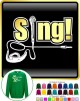 Vocalist Singing Sing - Micro With Jack Plug - SWEATSHIRT  
