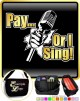 Vocalist Singing Pay or I Sing - TRIO SHEET MUSIC & ACCESSORIES BAG  