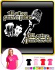 Vocalist Singing Sing For A Pint - LADY FIT T SHIRT  