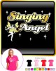 Vocalist Singing Angel - Fairie - LADY FIT T SHIRT  