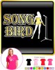 Vocalist Singing Song Bird - LADY FIT T SHIRT  