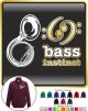Sousaphone BASS Instinct - ZIP SWEATSHIRT  